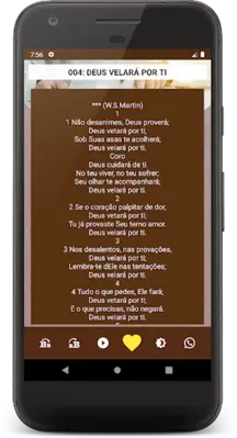 Harpa Cristã android App screenshot 3