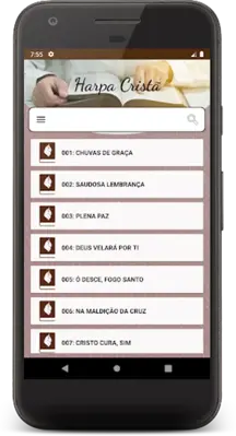 Harpa Cristã android App screenshot 5